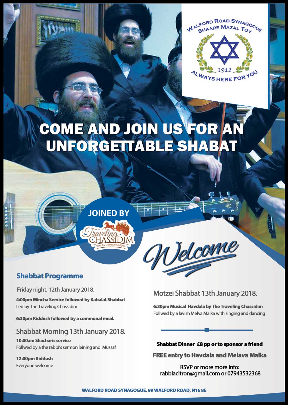 Shabbat poster